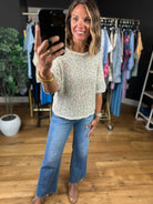 She's The One Knit Top-Sweaters-By Together-Anna Kaytes Boutique, Women's Fashion Boutique in Grinnell, Iowa