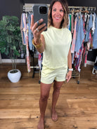 Loved In 2-Piece Set-Short Sleeves-Double Zero-Anna Kaytes Boutique, Women's Fashion Boutique in Grinnell, Iowa