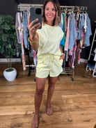 Loved In 2-Piece Set-Short Sleeves-Double Zero-Anna Kaytes Boutique, Women's Fashion Boutique in Grinnell, Iowa