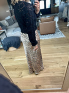 Wild At Heart Leopard Skirt-Skies Are Blue-Anna Kaytes Boutique, Women's Fashion Boutique in Grinnell, Iowa