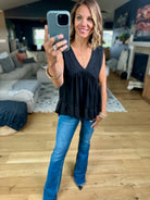 Now Is The Time Lace-Trim Top-POL YKt813-Anna Kaytes Boutique, Women's Fashion Boutique in Grinnell, Iowa