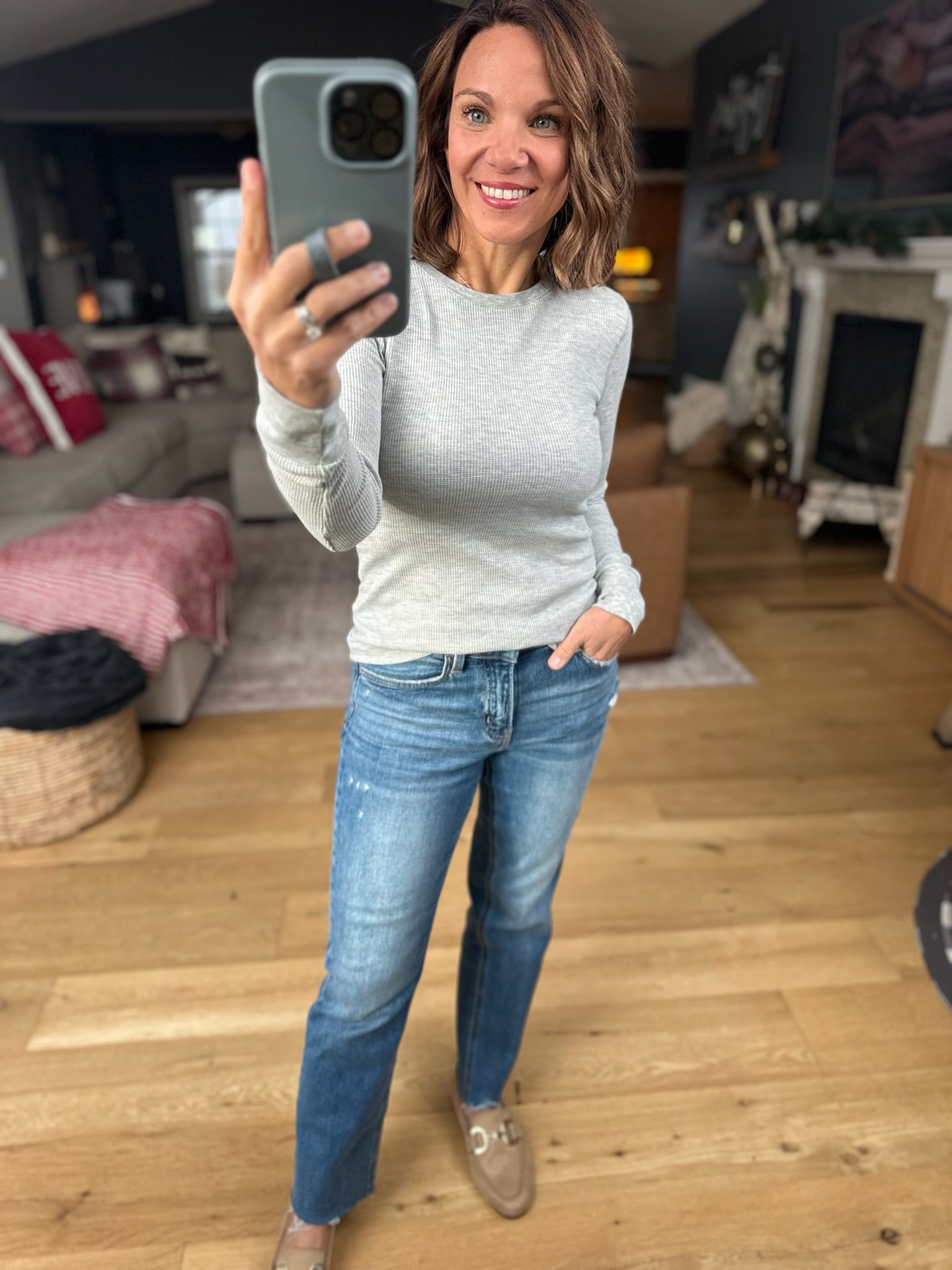 The Paige Ribbed Long Sleeve Top-Long Sleeves-Active Basics-Anna Kaytes Boutique, Women's Fashion Boutique in Grinnell, Iowa