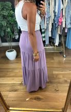 Lover's Lane Tiered Maxi Skirt-Skirts-Be Cool-Anna Kaytes Boutique, Women's Fashion Boutique in Grinnell, Iowa