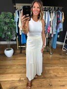 Lover's Lane Tiered Maxi Skirt-Skirts-Be Cool-Anna Kaytes Boutique, Women's Fashion Boutique in Grinnell, Iowa