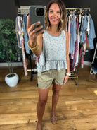 Summer Nights Floral Peplum Top-Sleeveless-POL-Anna Kaytes Boutique, Women's Fashion Boutique in Grinnell, Iowa