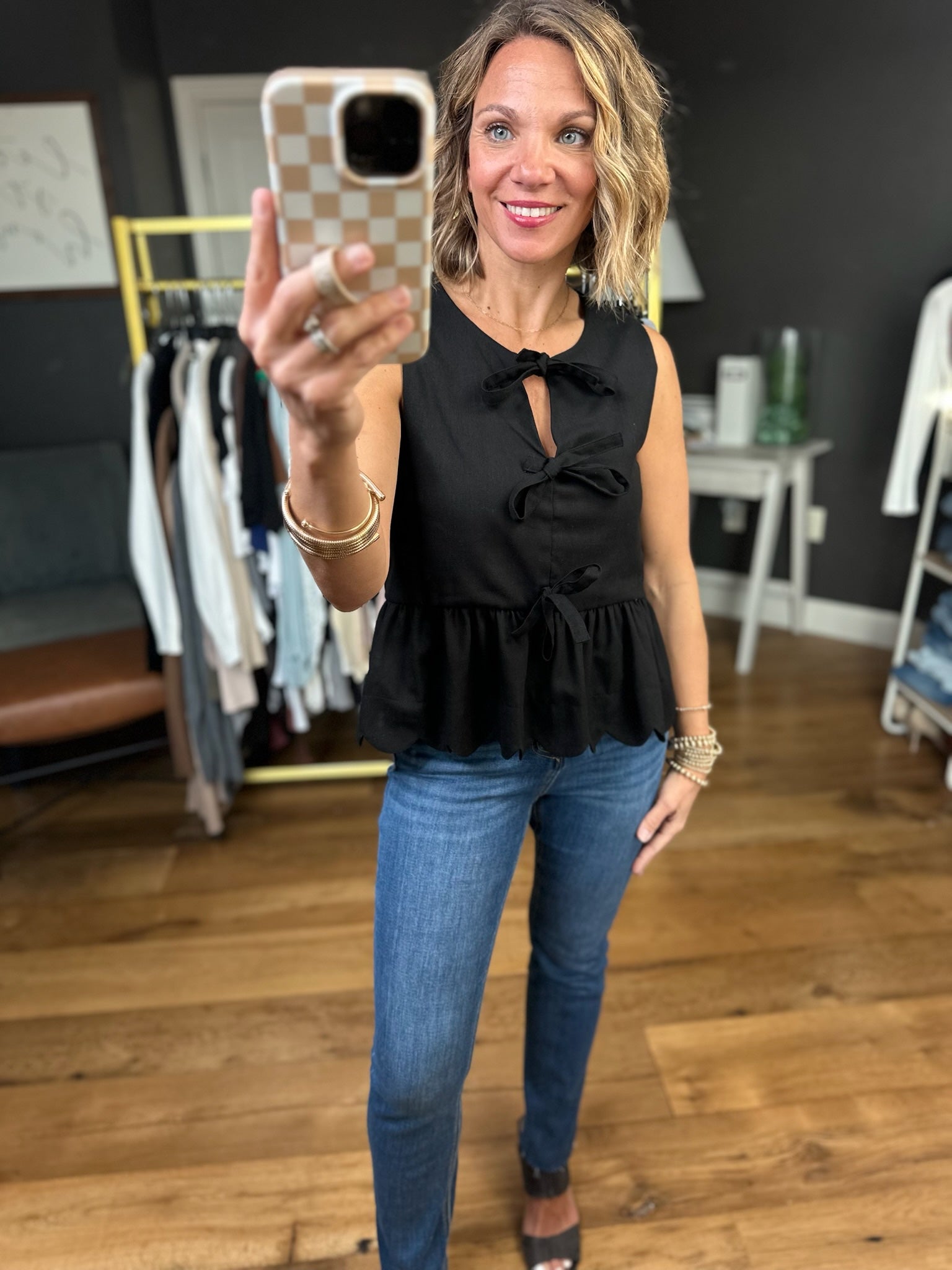 entro peplum top