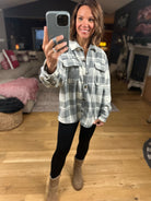 Pretty In Plaid Fleece Shacket-Sweaters-Active Basics-Anna Kaytes Boutique, Women's Fashion Boutique in Grinnell, Iowa