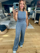 Heading Home Textured Wide Leg Pant + Tank Set-Thread & Supply-Anna Kaytes Boutique, Women's Fashion Boutique in Grinnell, Iowa