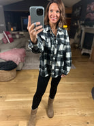 Pretty In Plaid Fleece Shacket-Sweaters-Active Basics-Anna Kaytes Boutique, Women's Fashion Boutique in Grinnell, Iowa