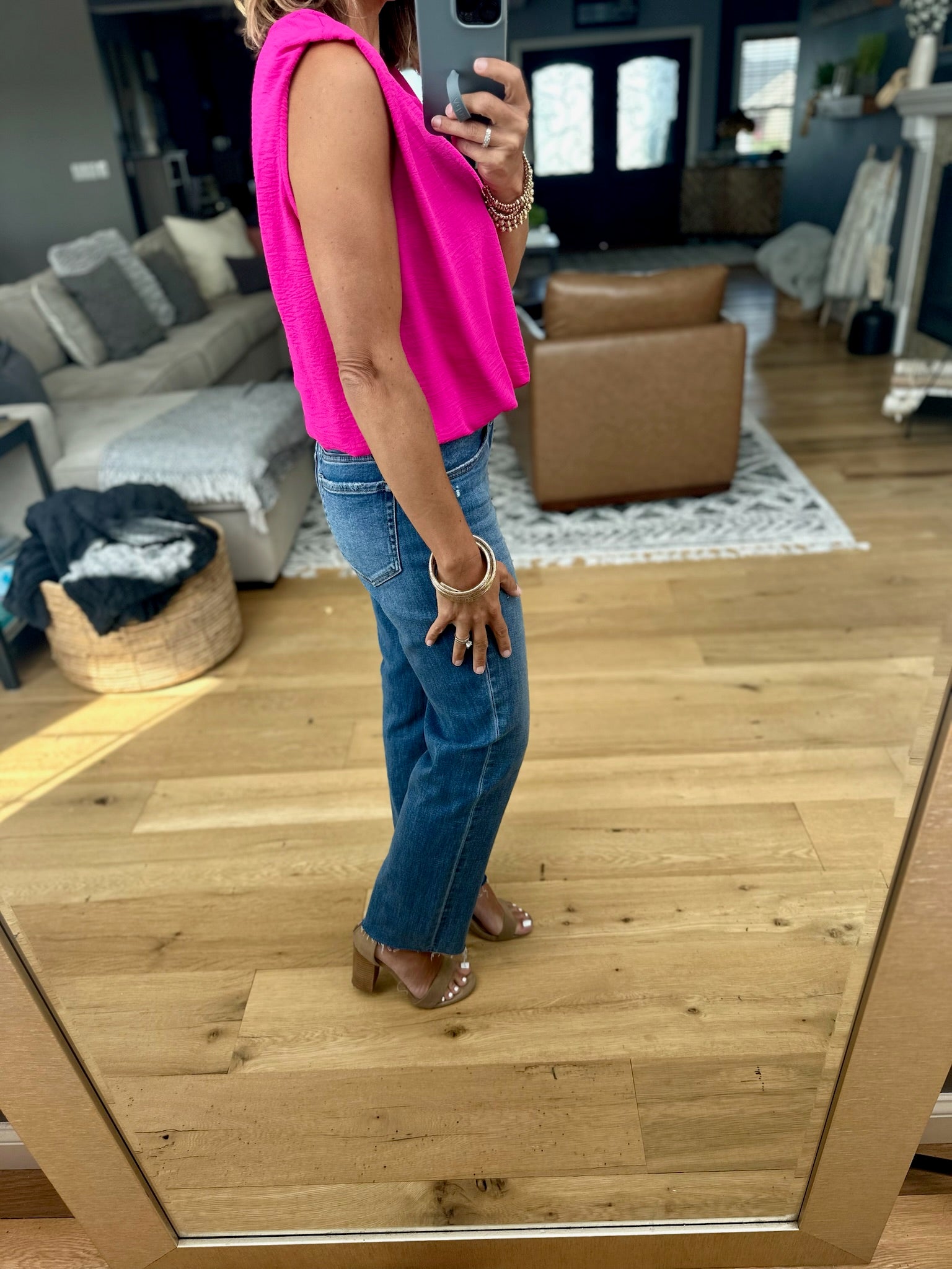 Breaking Free Boxy Top-Sleeveless-Les Amis-Anna Kaytes Boutique, Women's Fashion Boutique in Grinnell, Iowa