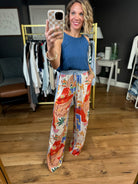 On Island Time Wide-Leg Pant - Multi-Anna Kaytes Boutique-Anna Kaytes Boutique, Women's Fashion Boutique in Grinnell, Iowa