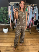 Has To Be You Polka Dot 2-Piece Set-Sleeveless-She & Sky-Anna Kaytes Boutique, Women's Fashion Boutique in Grinnell, Iowa