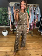 Has To Be You Polka Dot 2-Piece Set-Sleeveless-She & Sky-Anna Kaytes Boutique, Women's Fashion Boutique in Grinnell, Iowa