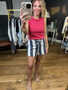 Summer Season Striped Short - Multiple Options-Wishlist-Anna Kaytes Boutique, Women's Fashion Boutique in Grinnell, Iowa