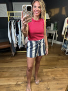 Summer Season Striped Short - Multiple Options-Wishlist-Anna Kaytes Boutique, Women's Fashion Boutique in Grinnell, Iowa