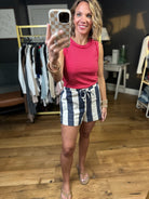 Summer Season Striped Short - Multiple Options-Wishlist-Anna Kaytes Boutique, Women's Fashion Boutique in Grinnell, Iowa