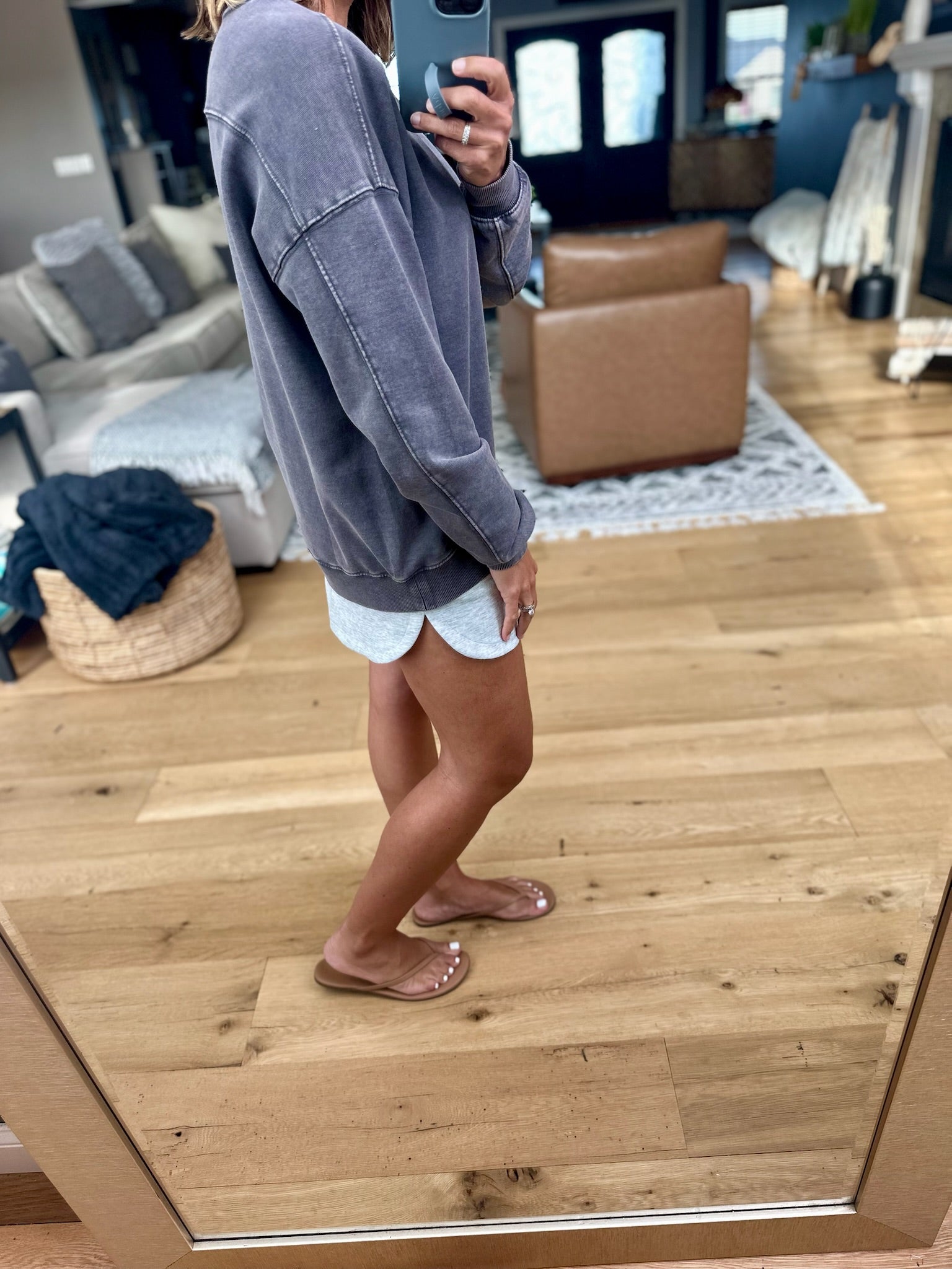Cute For Comfort Crewneck Sweatshirt-Be Cool-Anna Kaytes Boutique, Women's Fashion Boutique in Grinnell, Iowa