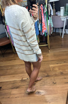 Always Constant Striped Pocket Top - Multiple Options-Long Sleeves-Be Cool 63921-Anna Kaytes Boutique, Women's Fashion Boutique in Grinnell, Iowa