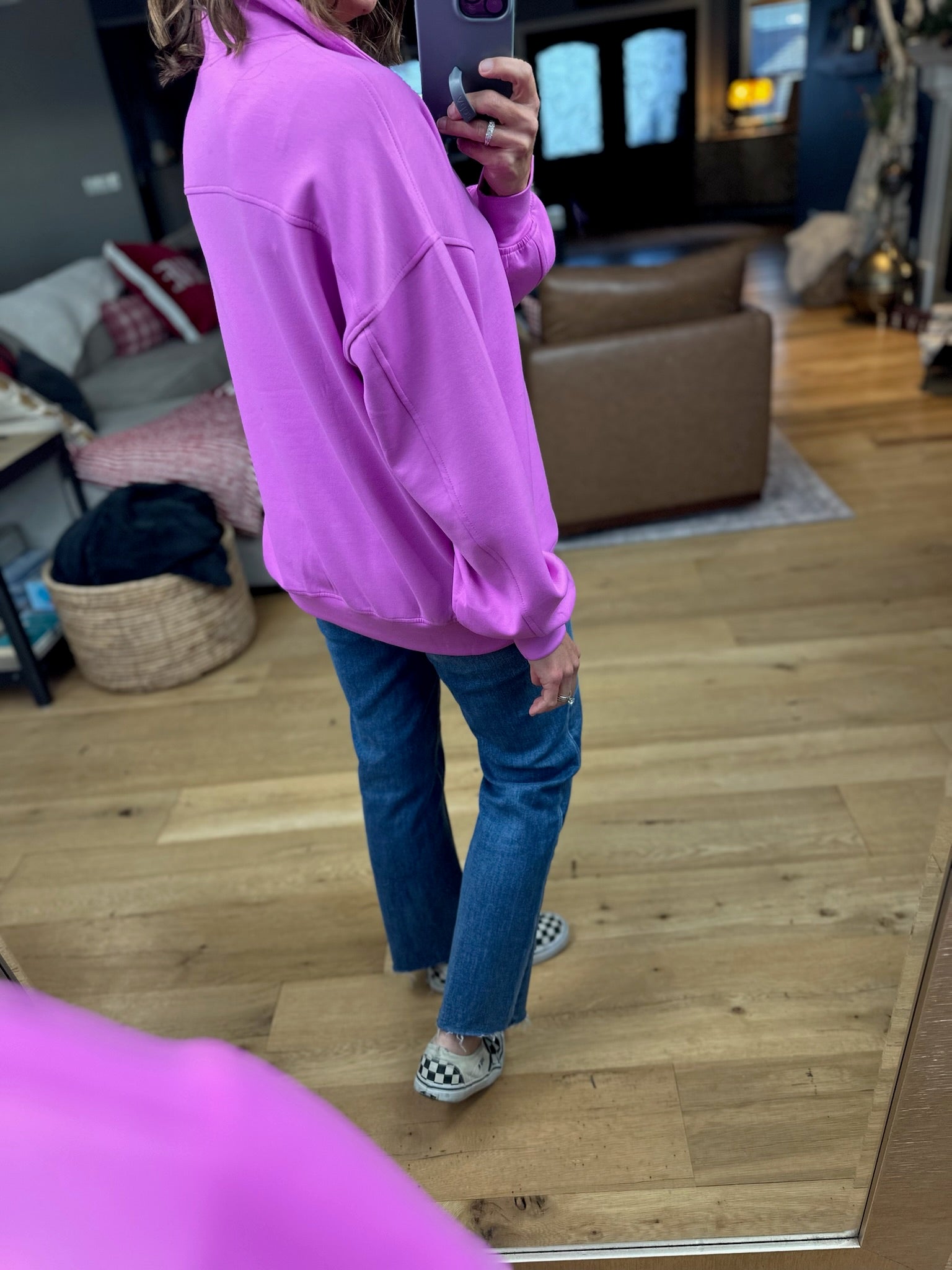 All True Things Pocket Pullover-Sweaters-Zenana-Anna Kaytes Boutique, Women's Fashion Boutique in Grinnell, Iowa