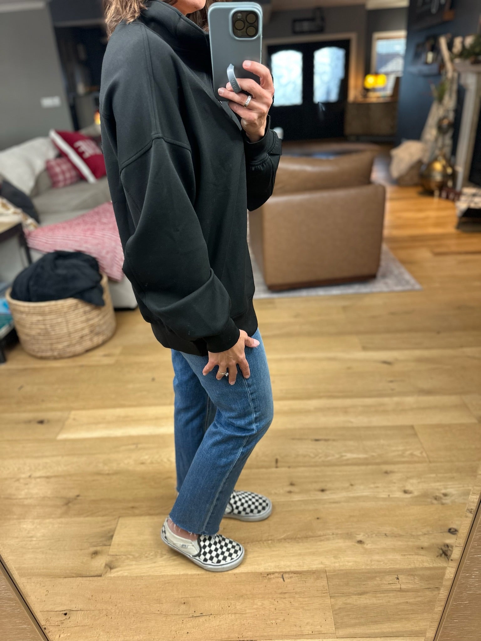 All True Things Pocket Pullover-Sweaters-Zenana-Anna Kaytes Boutique, Women's Fashion Boutique in Grinnell, Iowa