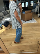 No More Lies Button-Down Top-Doe & Rae-Anna Kaytes Boutique, Women's Fashion Boutique in Grinnell, Iowa