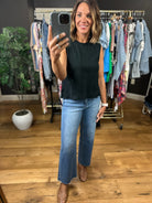 The Savannah High-Rise Crop Denim-Jeans-Flying Monkey-Anna Kaytes Boutique, Women's Fashion Boutique in Grinnell, Iowa