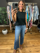 The Savannah High-Rise Crop Denim-Jeans-Flying Monkey-Anna Kaytes Boutique, Women's Fashion Boutique in Grinnell, Iowa
