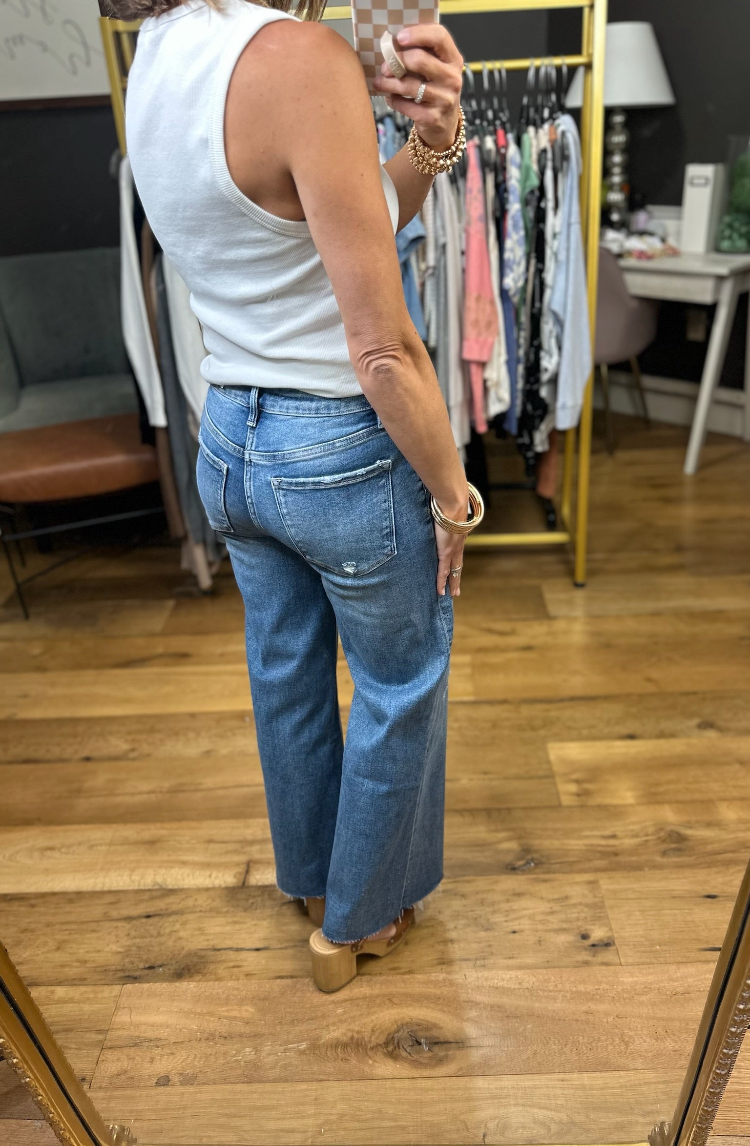 The Bailor High-Rise Wide-Leg Denim-Vervet-Anna Kaytes Boutique, Women's Fashion Boutique in Grinnell, Iowa
