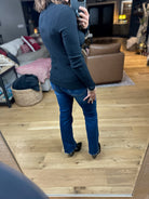 The Marissa Ribbed Turtle-Neck Top-Sweaters-By Together-Anna Kaytes Boutique, Women's Fashion Boutique in Grinnell, Iowa