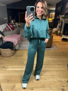 The Emma 3/4 Sleeve + Pocket Pant Set-Sweaters-Zenana-Anna Kaytes Boutique, Women's Fashion Boutique in Grinnell, Iowa