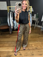 Moving Fast Animal Print Pant - Red/Animal-Jodifl-Anna Kaytes Boutique, Women's Fashion Boutique in Grinnell, Iowa