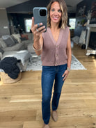 Everything I Need Button-Down Knit Vest-Staccato-Anna Kaytes Boutique, Women's Fashion Boutique in Grinnell, Iowa