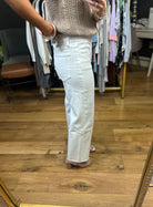 The Kelli High-Rise Crop Wide-Leg Denim - White-Vervet-Anna Kaytes Boutique, Women's Fashion Boutique in Grinnell, Iowa