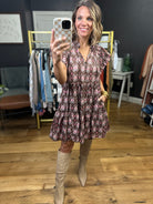 The Fall Favorite Dress-Entro D24544-Anna Kaytes Boutique, Women's Fashion Boutique in Grinnell, Iowa