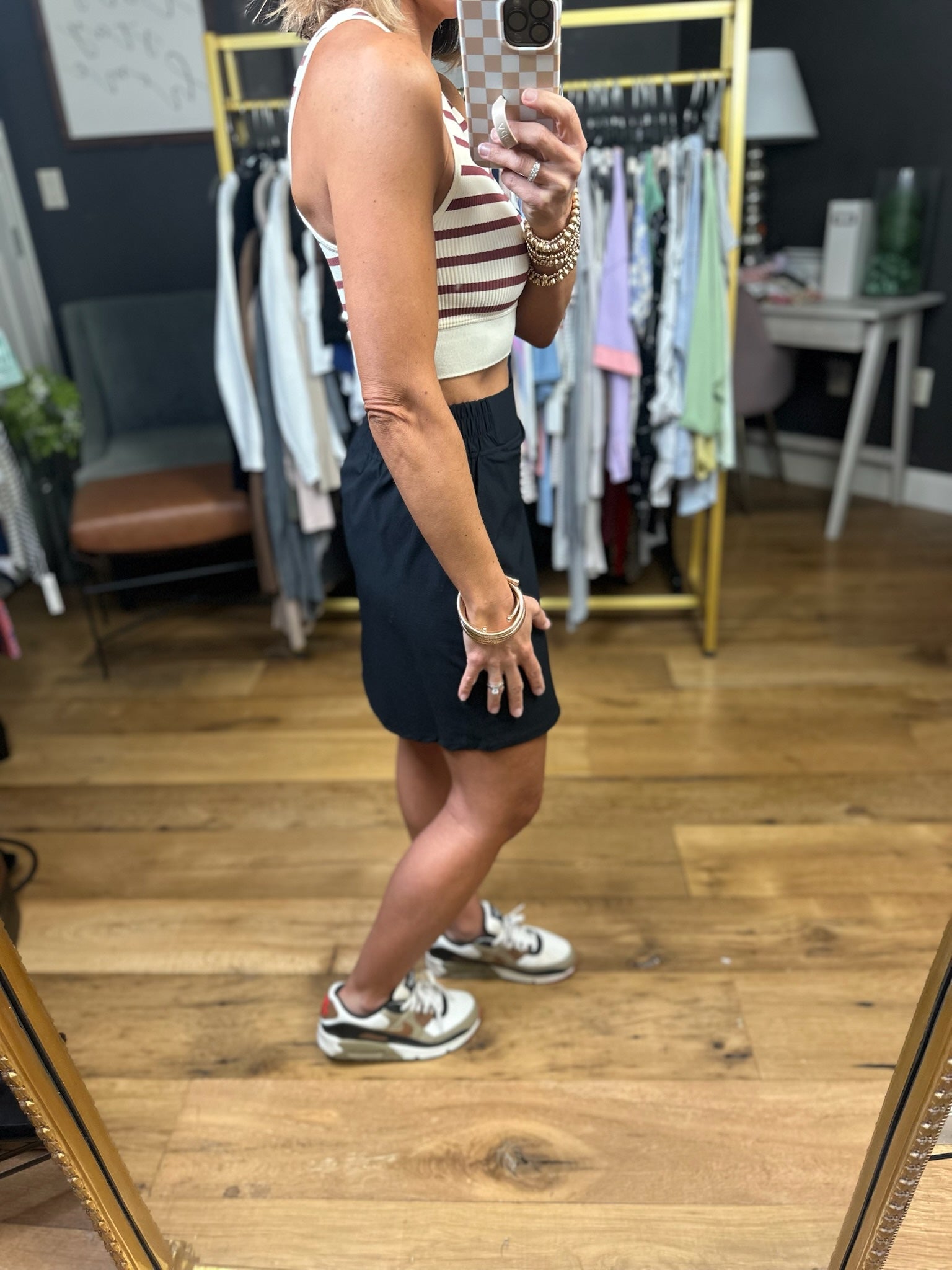 Sweetest Thing Striped Ribbed Brami-Sleeveless-By Together-Anna Kaytes Boutique, Women's Fashion Boutique in Grinnell, Iowa