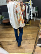 My Own Way Statement Sleeve Top - Khaki-Easel-Anna Kaytes Boutique, Women's Fashion Boutique in Grinnell, Iowa