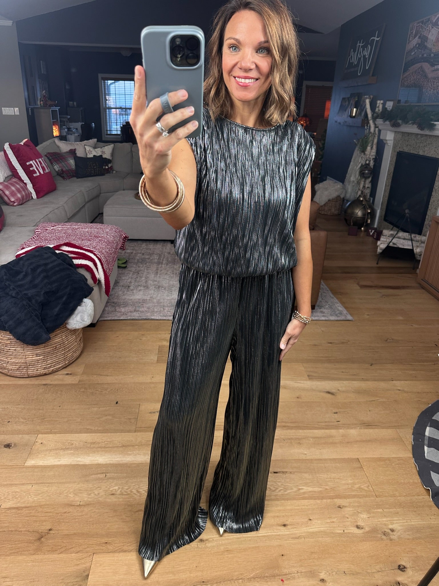 Sips Of Sparkle 2-Piece Set-Dresses-Skies Are Blue-Anna Kaytes Boutique, Women's Fashion Boutique in Grinnell, Iowa