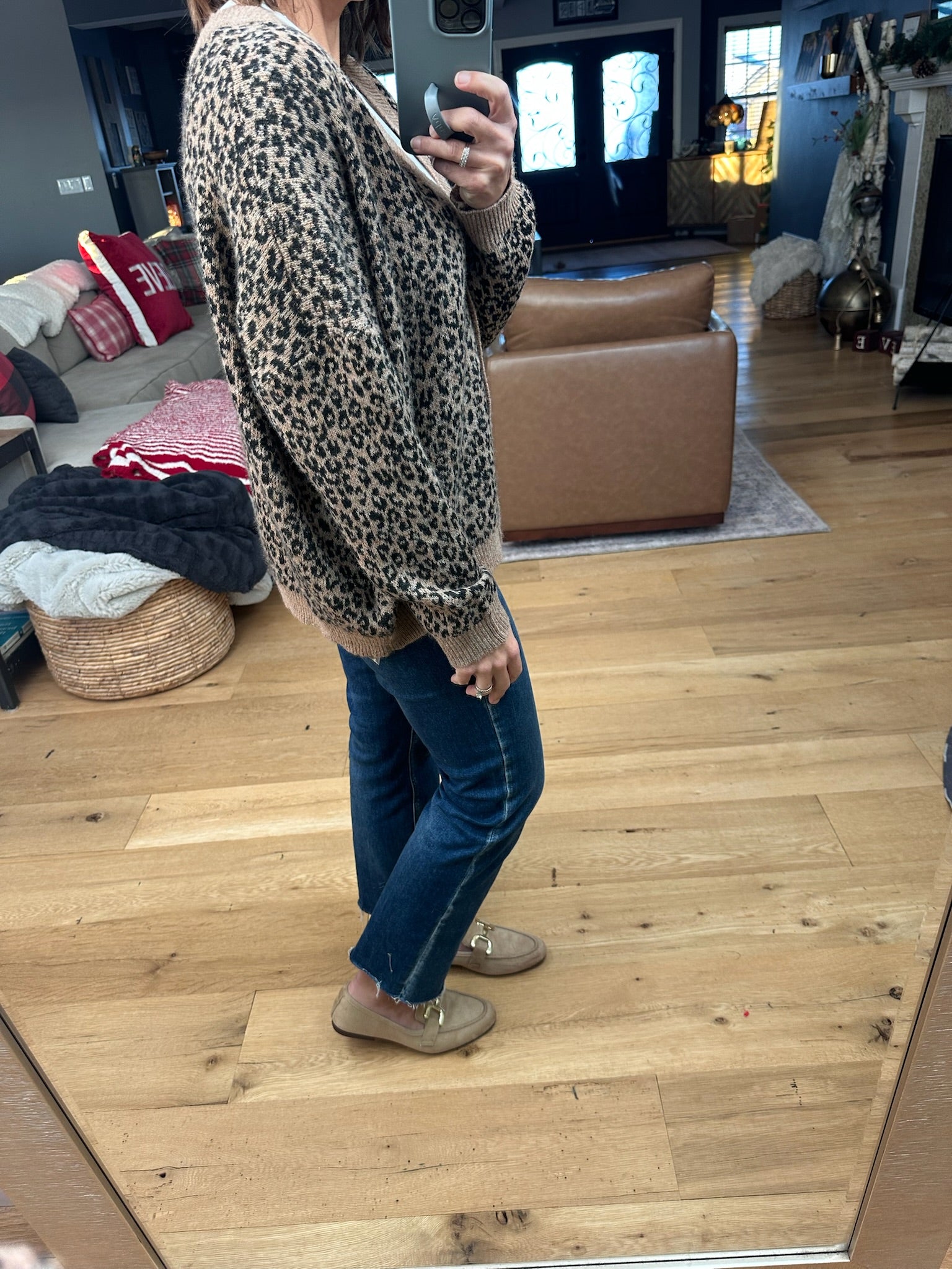 Made For More Animal Print Cardigan-Sweaters-By Together-Anna Kaytes Boutique, Women's Fashion Boutique in Grinnell, Iowa