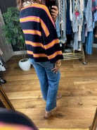 Know The Deal Rugby Polo-Long Sleeves-ee:some-Anna Kaytes Boutique, Women's Fashion Boutique in Grinnell, Iowa