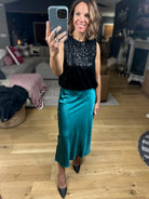 Full Of Cheer Midi Skirt-Dresses-Wishlist-Anna Kaytes Boutique, Women's Fashion Boutique in Grinnell, Iowa