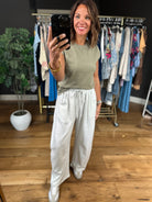 Calls For Cozy Barrel Pant-Pants-Mitto Shop-Anna Kaytes Boutique, Women's Fashion Boutique in Grinnell, Iowa