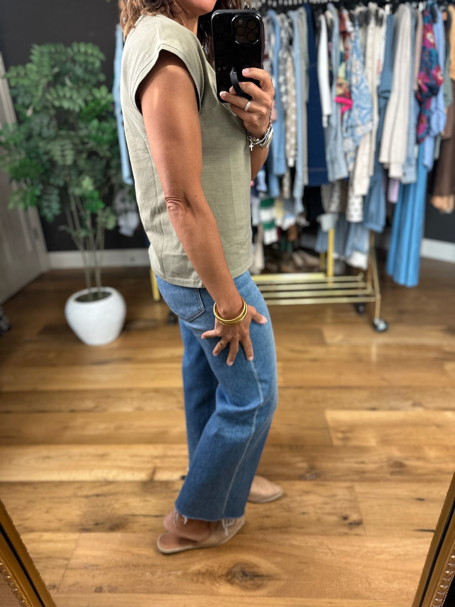 Growing Up Vintage Top-Short Sleeves-Be Cool-Anna Kaytes Boutique, Women's Fashion Boutique in Grinnell, Iowa