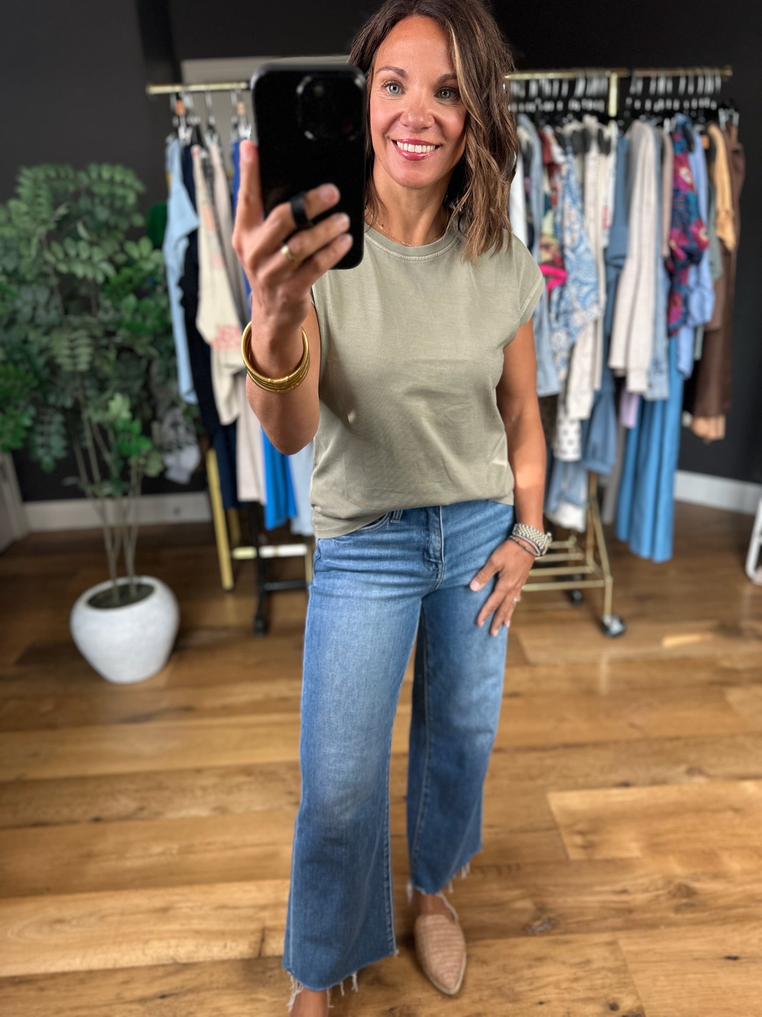 Growing Up Vintage Top-Short Sleeves-Be Cool-Anna Kaytes Boutique, Women's Fashion Boutique in Grinnell, Iowa