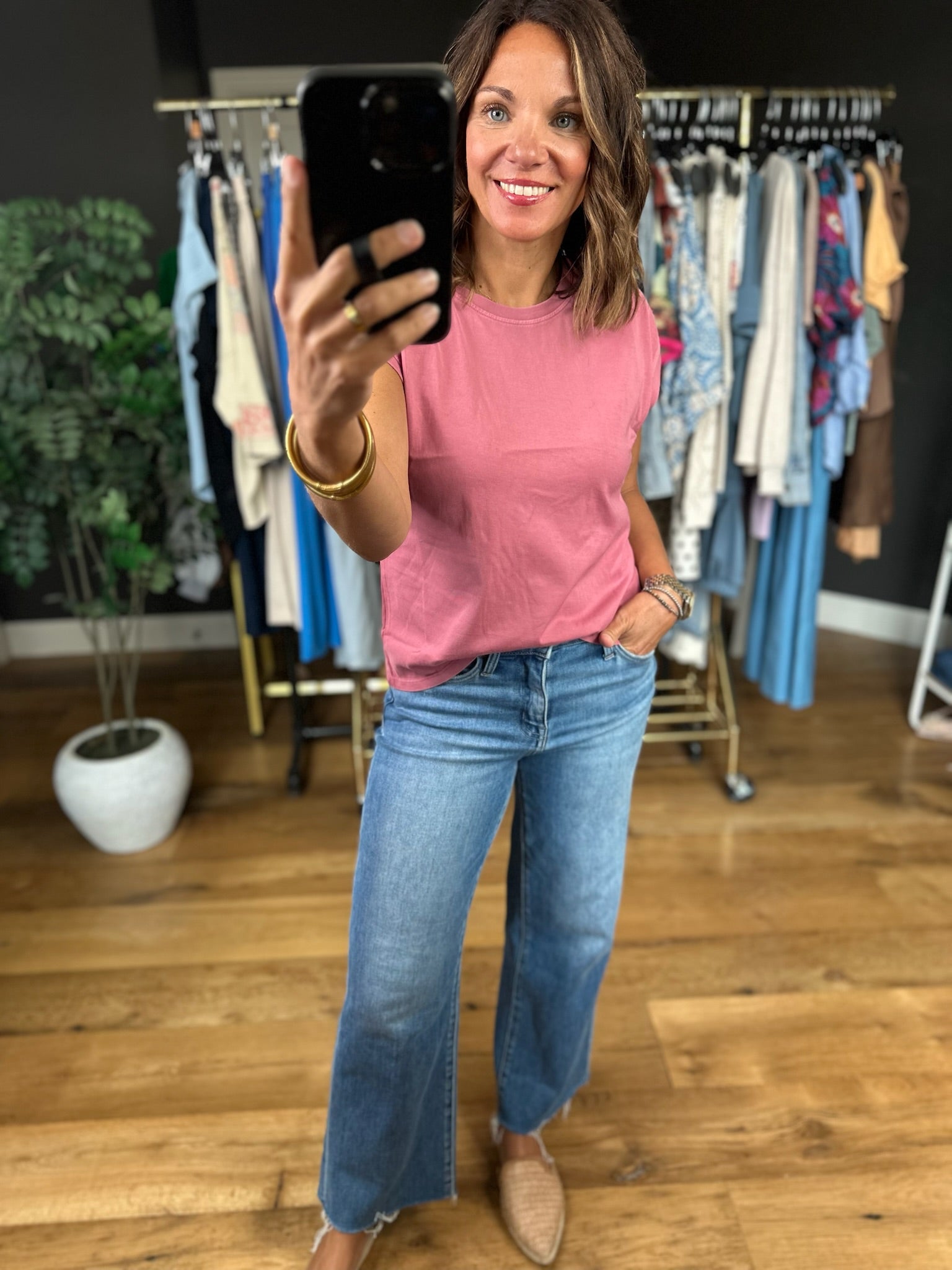 Growing Up Vintage Top-Short Sleeves-Be Cool-Anna Kaytes Boutique, Women's Fashion Boutique in Grinnell, Iowa