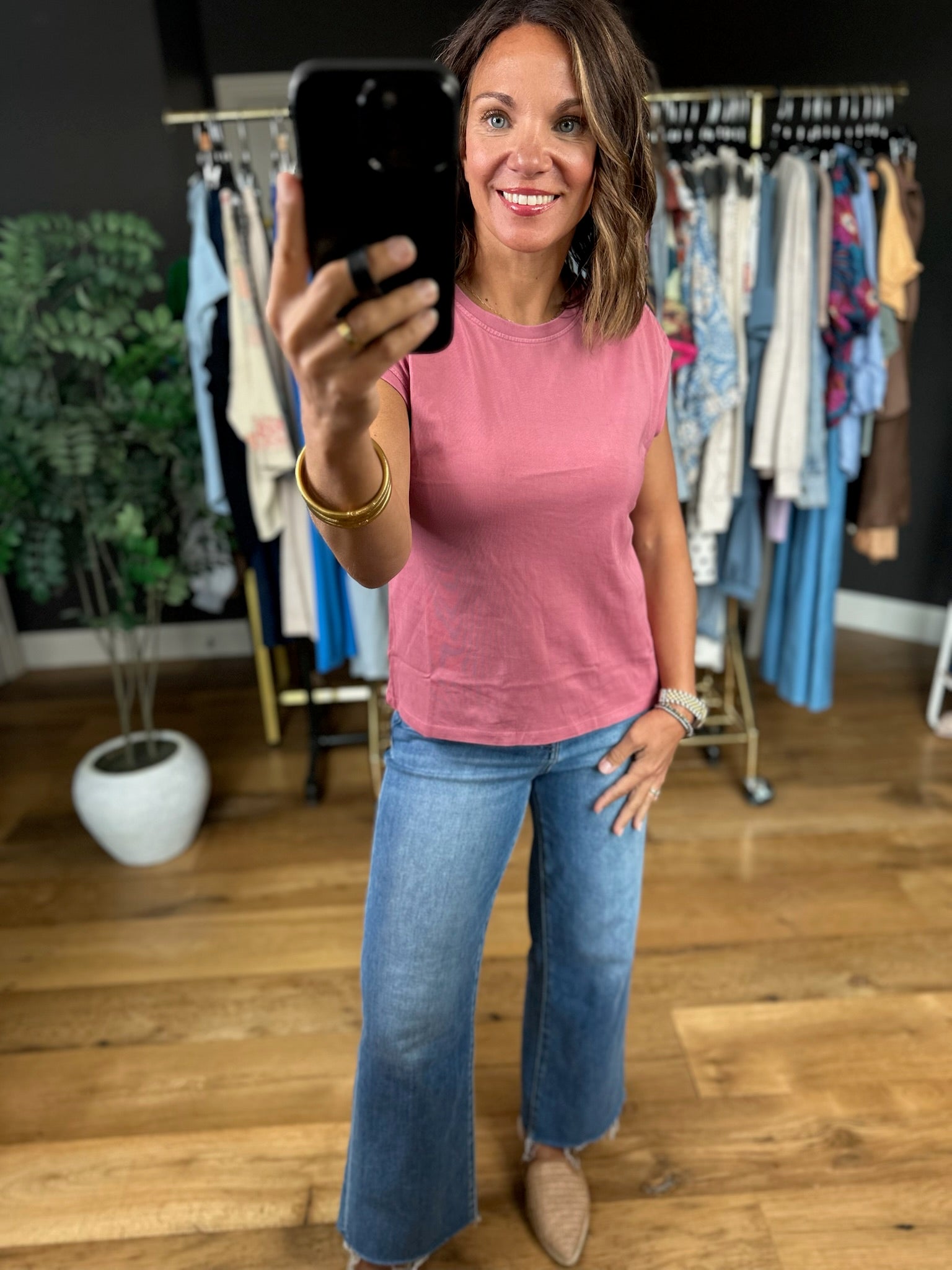 Growing Up Vintage Top-Short Sleeves-Be Cool-Anna Kaytes Boutique, Women's Fashion Boutique in Grinnell, Iowa