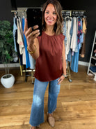 All For You Pleat-Detail Top-Short Sleeves-ee:some-Anna Kaytes Boutique, Women's Fashion Boutique in Grinnell, Iowa