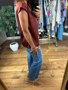 All For You Pleat-Detail Top-Short Sleeves-ee:some-Anna Kaytes Boutique, Women's Fashion Boutique in Grinnell, Iowa