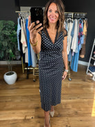 All Eyes On You Polka-Dot Dress-Dresses-Baevely-Anna Kaytes Boutique, Women's Fashion Boutique in Grinnell, Iowa