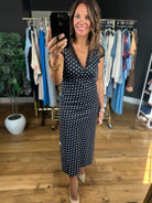 All Eyes On You Polka-Dot Dress-Dresses-Baevely-Anna Kaytes Boutique, Women's Fashion Boutique in Grinnell, Iowa
