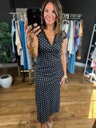 All Eyes On You Polka-Dot Dress-Dresses-Baevely-Anna Kaytes Boutique, Women's Fashion Boutique in Grinnell, Iowa